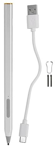 MPP2.0 Magnetic Stylus, 4096 Pressure Levels for for ENVY 17 for ENVY X360 Pavilion X360 for X360 for ASU S, Tablet Drawing Stylus Pen (Silver)