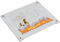 Pawfly Feuerfeste Unterlage, 27cm x 32 cm Hitzeschutzmatte für die Küche, Hitzebeständige Unterlage bis zu 800 ℃/1500 ℉, Feuerschutzmatte Feuerdecke für Kamin, Herd, Ofen und Kochen