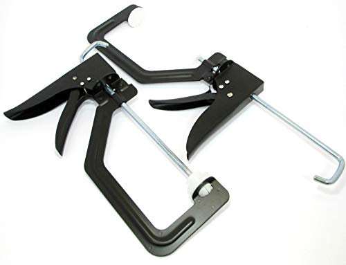 6 Inch One Hand Ratchet Quick Release Clamp / vice / Sash Set ( x 2) CL106