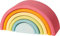 Grimm's Regenbogen, 6-teilig, pastell - Bauklotz, 1 Jahr - 6 Jahre, 1 Stück, 17 cm