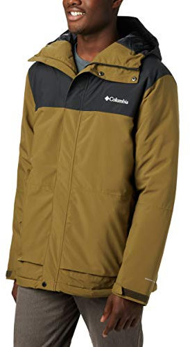 Columbia Horizon Explorer Isolierte Jacke für Herren, Olivbraun, Schwarz, Größe M, Braun, M
