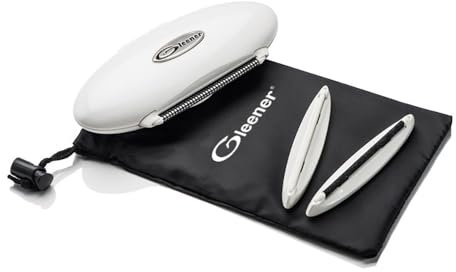 GLEENER Compact Fabric Shaver Kompakter Stoffrasierer und Fusselbürste | Verstellbarer Rasierer für Kleidung & Möbel