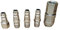 Set mit 5 Schnellkupplungen für Druckluftschlauch Anschlüsse Quick 1/4 Air Kompressor