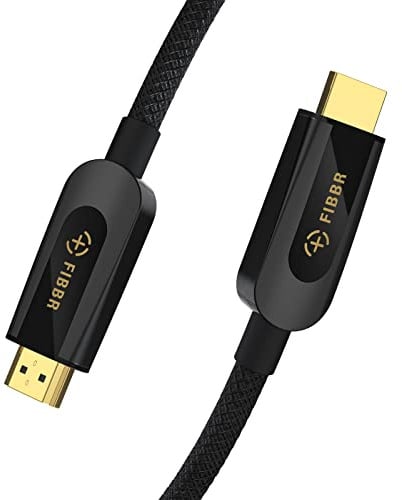 FIBBR 8K HDMI Kabel 2M, 48Gbps Ultra High Speed HDMI 2.1 Kabel Unterstützung 8K@60Hz,4K@120Hz/144Hz HDR eARC Kompatibel mit PS5, Xbox Series X, PC, TV
