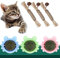 contailKY 3 Stück Katzenminze Ball Wand Spielzeug Catnip Ball, 3 Stück Katzenminze Sticks für Katzen, Matatabi Silvervine Kausticks für Katzen die Zahnpflege und Gegen Mundgeruch (6 Pack)