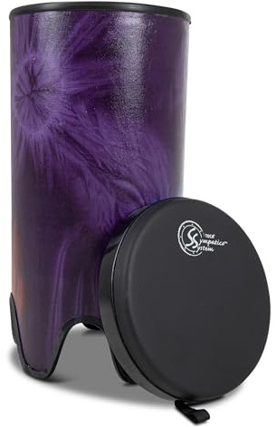 TOCA Tubadora 12 x 24 Purple TSSTB-12WP-FT tun. synth. leather head | robuster, wetterbeständiger PVC Korpus, leichtgewichtig, stapelbar, stimmbar