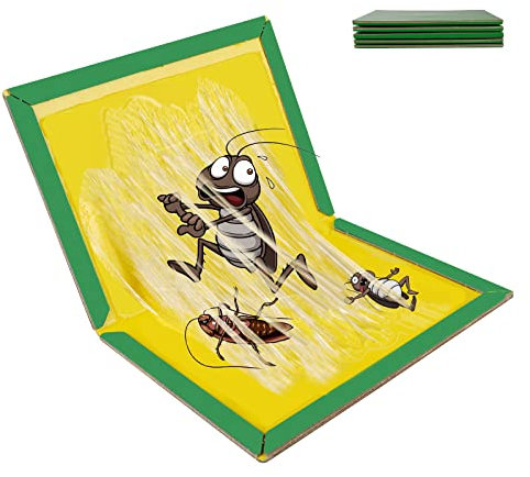 colpart 5Pack丨Glue Trap Sticky Pads Traps Boards strong Stickiness ousehold Pest Sticky Boards strong for Indoor Home