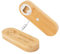 Décapsuleur et tire bouchon en bois personnalisé gravé – En bois bambou – Gravure texte sur cet accessoire de cuisine unique