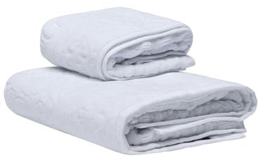 Roberto Cavalli Jaguar Handtuch und Gästetuch Jacquard mit weißem Logo