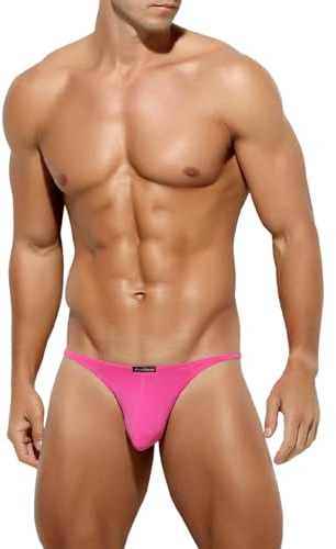 Casey Kevin String Homme Tanga, sans Étiquette, String Homme Ficelle | String Homme Sexy Hot Thong Sous-vêtement Taille Basse Douceur Lingerie - Respirant & Confortable, Coupe Parfaite, S-2XL