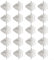 ZYNCUE Lot de 20 clips de garniture de portière extérieure de voiture de rechange pour C2 C3, pour 106, 206, 207, 1007, 306, 307, 806, remplace 8565.40 856540, 7701056846