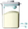 2.3L Milchpulver-Spender, Versiegelter Milchpulverspender, Tragbare Milchpulver-Aufbewahrungsbox, Milchpulver Behälter mit Löffel Zur Aufbewahrung Von Baby Milchpulver und Lebensmitteln