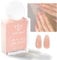 Modelones Quick Dry Nail Polish, Nude Shine Fast Drying Nail Varnish, 15 ml Air Dry Nail Art DIY Home Salon Long Last Manicure Gift for Women 0.5 Fl Oz