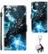 Staremeplz Hülle für iPhone 15 Satoru Gojo/Itadori Yuji Anime Handyhülle [Mit Schlüsselbund] Cartoons PU Leder Schutzhülle Case Hülle für iPhone 15 - Hülle 2