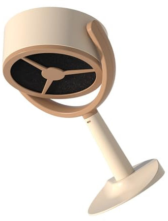 SHOWERORO Mini Desktop Range Hood Portable Extractor Fan Small Tabletop Cooker Hood High Suction for Kitchen, Compact Suitable for Hotpot and Bbq