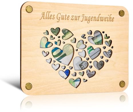 TAKULA Geld Geschenk- Geldgeschenk Jugendweihe,Geldgeschenk Konfirmation Geldgeschenke Verpackung,Spardose Jugendweihe Geldgeschenk Mädchen
