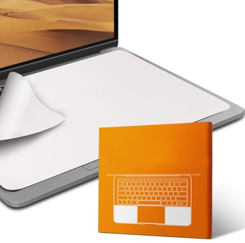 SGERUFZ Protector Teclado para MacBook Air 13, Funda de Microfibra Compatible con 13 Pulgadas, Paños de Limpieza, Cubiertas de Pantalla y Teclado (29x19.5cm)