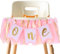 Yoolhamy Hochstuhl-Banner zum 1. Geburtstag, für Mädchen, zum ersten Geburtstag, rosa One Hochstuhl-Banner für Baby-Mädchen, Dusche, Wandbehänge, dekorativ