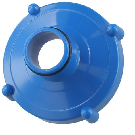 For Intex Swimming Pool Hose Adapter Connector 80mm to 32mm PVC Blue Pool Vacuum Cleaner Floor Cleaner Connector Compatible with Pool Taps Filtration System Accessory