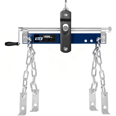 TCE Engine Hoist with Ball Bearing 680KG Engine Leveler Automotive Lifting | Adjustable Shop Crane for Automotive Lifting 680kg Engine Leveler with Upgrade Ball Bearing