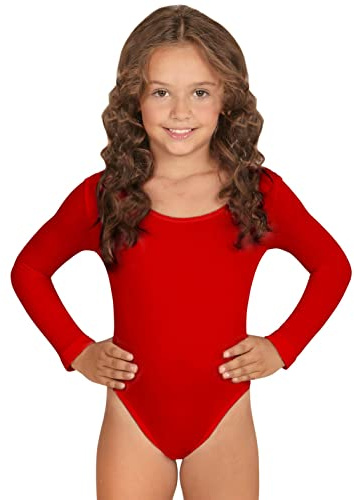 W WIDMANN MILANO Party Fashion - Body für Kinder, Overall, für Tänzerinnen und Tänzer, Karneval