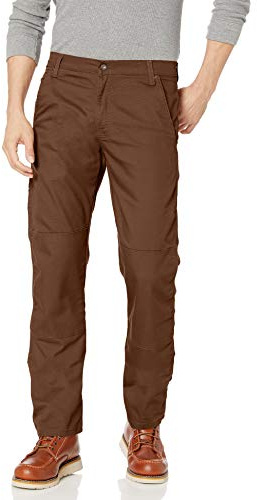 Dickies mens Tough Max Duck Double Knee Work Utility Pants, Stonewash Timber, 34W x 32L US