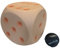 Spardose WÜRFEL beige - Spiele - Gesellschaftsspiel - Zocken