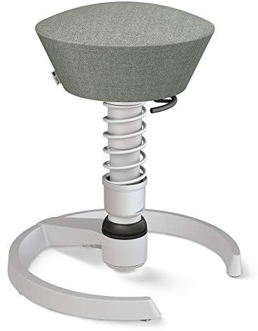 aeris Swopper – Ergonomischer Hocker – Bürohocker höhenverstellbar – Vielseitiger Sitzhocker für einen gesunden Rücken – Bürostuhl ohne Rollen, Feder Standard