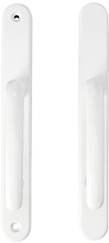 uPVC Door Handles Set Lever/Lever White