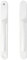 uPVC Door Handles Set Lever/Lever White
