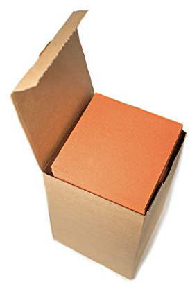 100 Aroba Airlaid Cocktail Servietten Stoffähnlich Dessert Serviette 20x20 cm 1/4 Falz Hochwertig|21 Farben|Hochzeit Geburtstag Bar Caffee Disco Hotel Catering Party Terracotta
