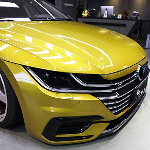 HIGH FLYING für Arteon 2017-2022 Scheinwerfer Folie Tönen Tönungsfolie Hell-Schwarz