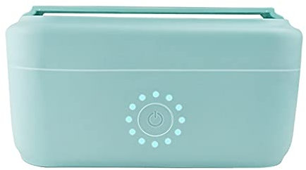 HMTE Scatola per Il Pranzo elettrica Scatola per Il Pranzo con Riscaldamento Intelligente Impiegati in Ufficio Riscaldamento Portatile Riso a Vapore Isolamento autoriscaldante a Parete (Color : B