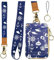 Schlüsselband mit Brieftasche, Reißverschluss-Ausweishülle mit Schlüsselband, Ausweishalter, Schlüsselband, Brieftasche für Frauen, Ausweishülle mit Umhängeband, Kreuzfahrtschiff)