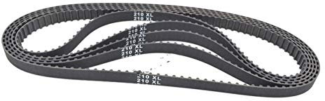 Zahnriemen, 5 Stück, XL-Zahnriemen, Länge 210/212/214/216/218, Breite 3,35 mm/9,4 mm, Zähne 105/106/107/108/109, Synchronriemen 210XL 212XL 214XL 216XL 218XL