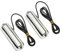 aqxreight Wasserdichte 42-LED-Unterwasser-Bootsleuchte, Marine-LED-Leuchten, 10–30 V DC, Ablassstopfenleuchte für Yachtboote (Weißes Licht)