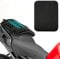 Motorrad Gel Sitzkissen, Universelle Motorrad Gel Sitzkissen Moto, 3D Waben Schock Sitz Wabenkissen Motorrad Abdeckung, Atmungsaktive Stoßdämpfung Gel Sitzkissen (29x22cm)