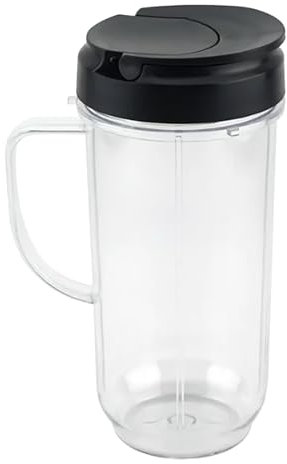 TEEKU Suitable for 250W Juicer Handle Cup Juicer Accessories 22OZ Cup with Clamshell Smart Home Gadgets Must Have (Black, One Size)