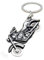 Porte-clés de moto vintage en alliage de simulation de moto - Décoration de moto mobile - Porte-clés de voiture créatif en trois dimensions, Noir , F
