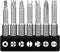 Alrens 7 Stück Spezial-Förmige Schraubendreher-Bit-Set Spezial Bit Set, Dreieck Schraubendreher, Spezial Schraubendreher Werkzeug aus Chrom-Vanadium-legiertem Stahl