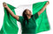 Europameisterschaften 2024 Welt Internationale Flaggen - (Nigeria, 90x150cm) Nigerianische Flagge 90x150cm