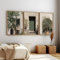JJoias 3-Teiliges Abstraktes Poster Wandkunstdruck Grüner Olivenbaum Leinwandgemälde Bilder Kunstwerke für Moderne Küche Schlafzimmer Wohnzimmer Dekoration-60 * 90Cm*3 Stück (Ungerahmter Druck)