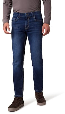 Pioneer Jeans Rando Blue/Black Used Whisker