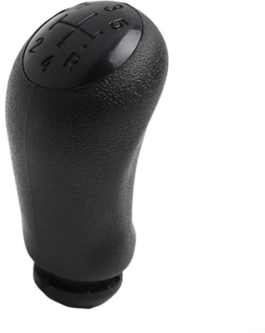 Zoegneer Pomo de palanca de cambios para Renault Clio III de 5 velocidades para transmisión manual y para Megane II diseño ergonómico