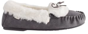 NEXT Damen Standard Mokassin aus Veloursleder