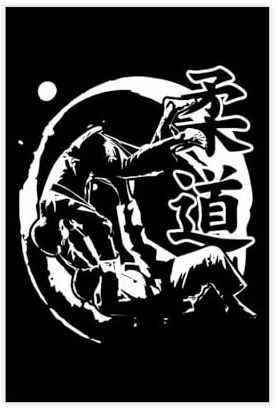 Judo-Poster, Leinwand-Poster, Wandkunst, Dekordruck, Bild, Gemälde für Wohnzimmer, Schlafzimmer, Dekoration, ungerahmt: 30 x 45 cm