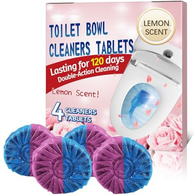 Tableta para Limpiar Baños,Limpiador Potente para Manchas de Inodoros,Tabletas Limpiadoras para Inodoro WC