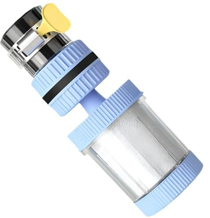Duroecsain Wasserfilter für Wasserhahn | Wasserreiniger und Weichspüler für den Wasserhahn - Luftreiniger für die Küche | Zur Verwendung im Bad, Dusche, Badewanne, Büro, Zuhause und in der