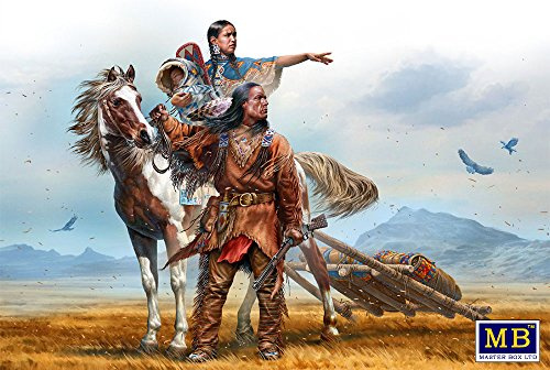 Master Box MB35189 Figur On the Great Plains, Indian Wars Series