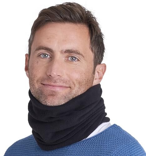 Tough Headwear Robuster Kopfbedeckungs-Halswärmer – Fleece-Halstuch, Winter-Gesichtsschutz und Skischal – Halsschutz für Männer und Frauen bei kaltem Wetter